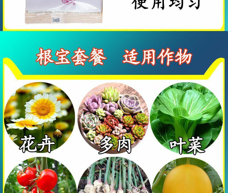 国光根宝套餐花卉蔬菜根腐病茎基腐病土壤消毒促生根叶面肥杀