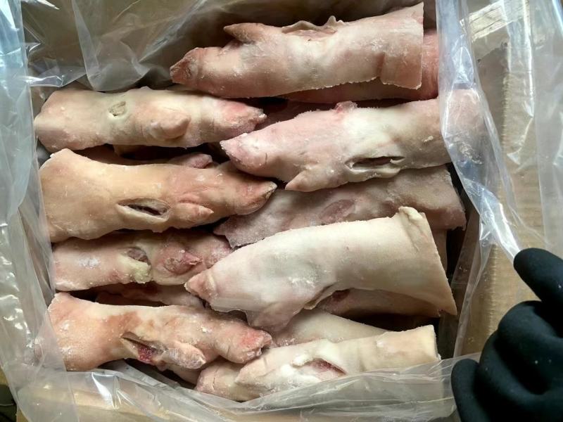 劈半猪蹄，适用于熟食店烤猪蹄，黄豆炖猪蹄快餐食堂的可以