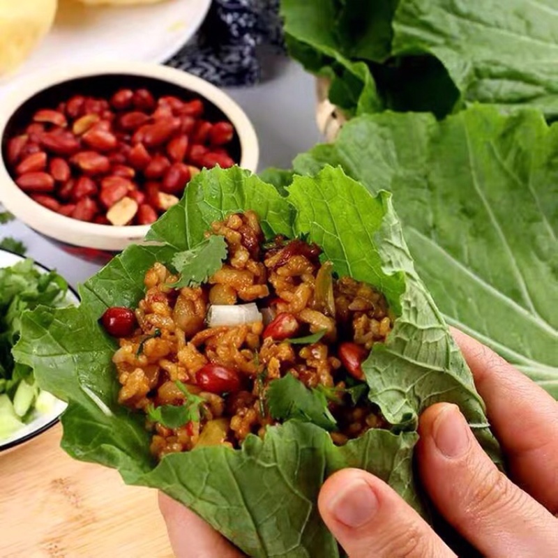 东北白菜叶饭包叶20片一件包邮，菜店和食堂档口小吃专用
