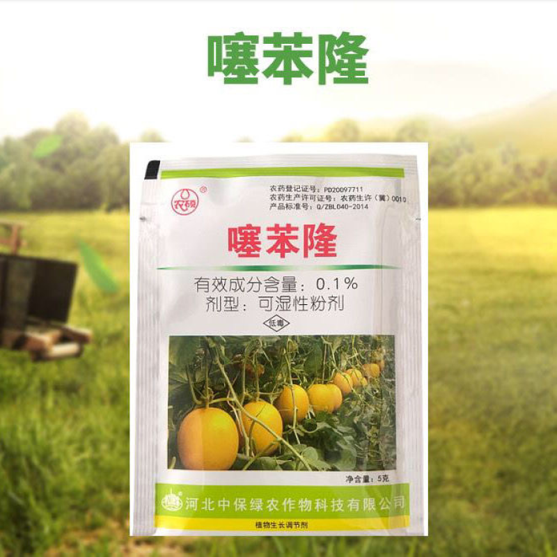 噻苯隆农硕甜瓜提高座果率加速幼苗生长膨果植物生长调节剂