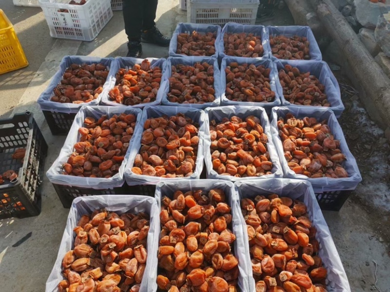青州柿饼，软糯甜，大量上市欢迎购买