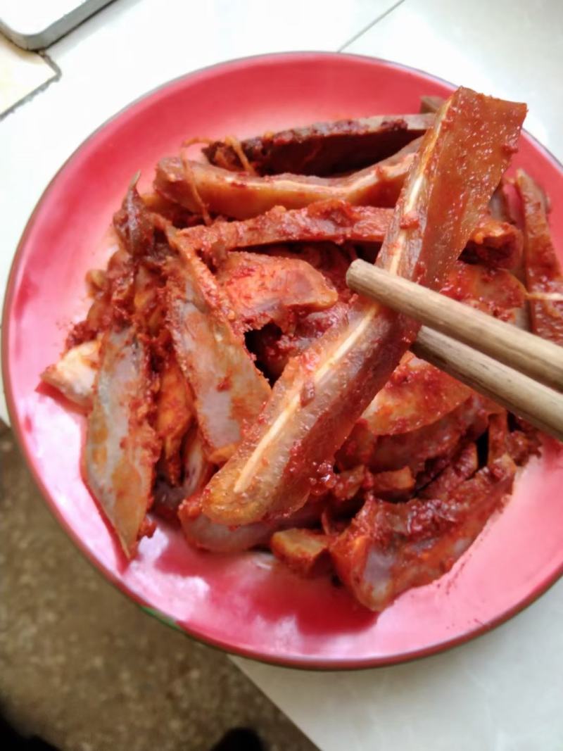 生态猪腌制酸肉