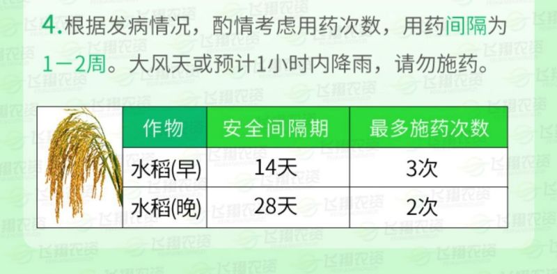 进口富士一号40%稻瘟灵水稻稻瘟病苗瘟叶瘟枝颈瘟农药杀菌