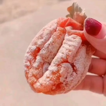 正宗陕西富平柿饼自然挂霜糖心大饼假一赔十支持各平一件代发