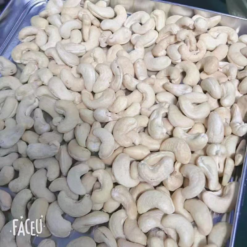 越南腰果20斤A180盐焗带衣虎皮腰果原味生白腰果