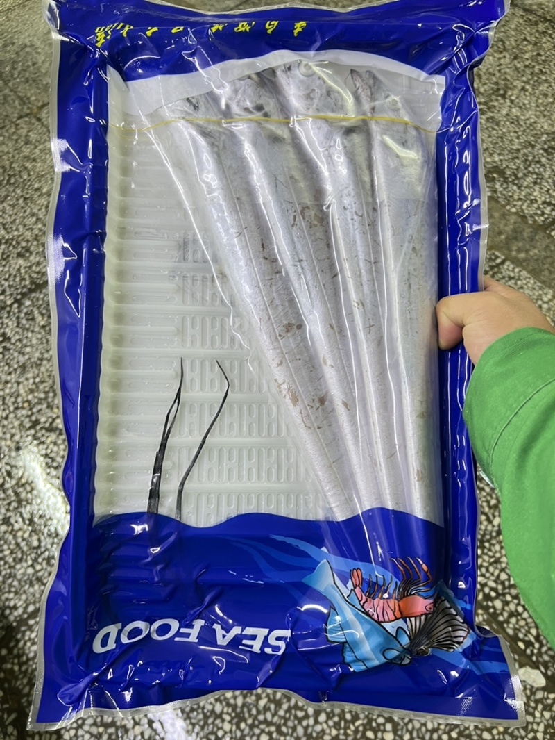 渤海湾刀鱼，2斤装，品质优良！