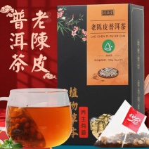 黑茶老陈皮普洱茶陈皮普洱茶养生茶花茶三角包茶调味代发普洱