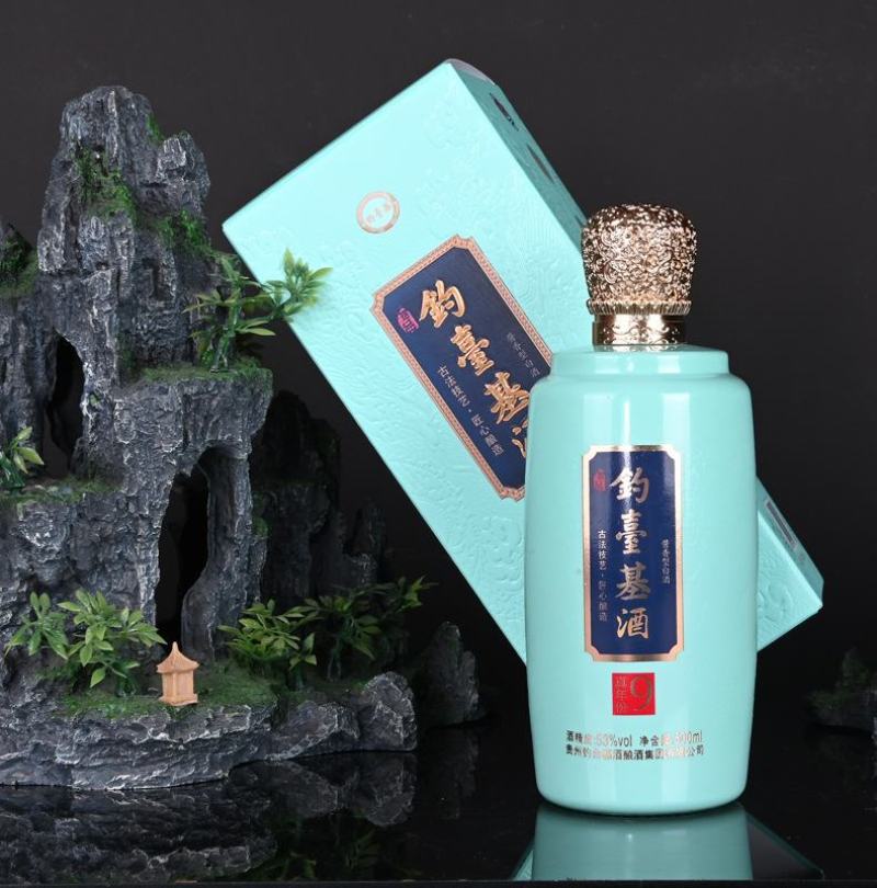 新品推荐钓台基酒真年份9贵州茅台镇酱香型白酒整箱