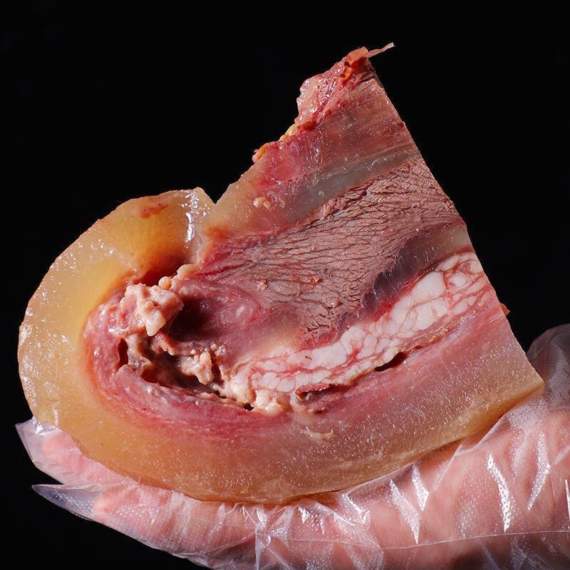 熟牛头肉精修黄牛脸肉带皮原味即食牛头肉批发饭店炒菜凉拌牛