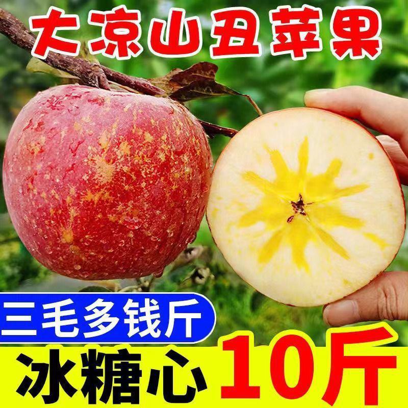 大凉山丑苹果/一件代发/产地直供/电商/微商/直播平台
