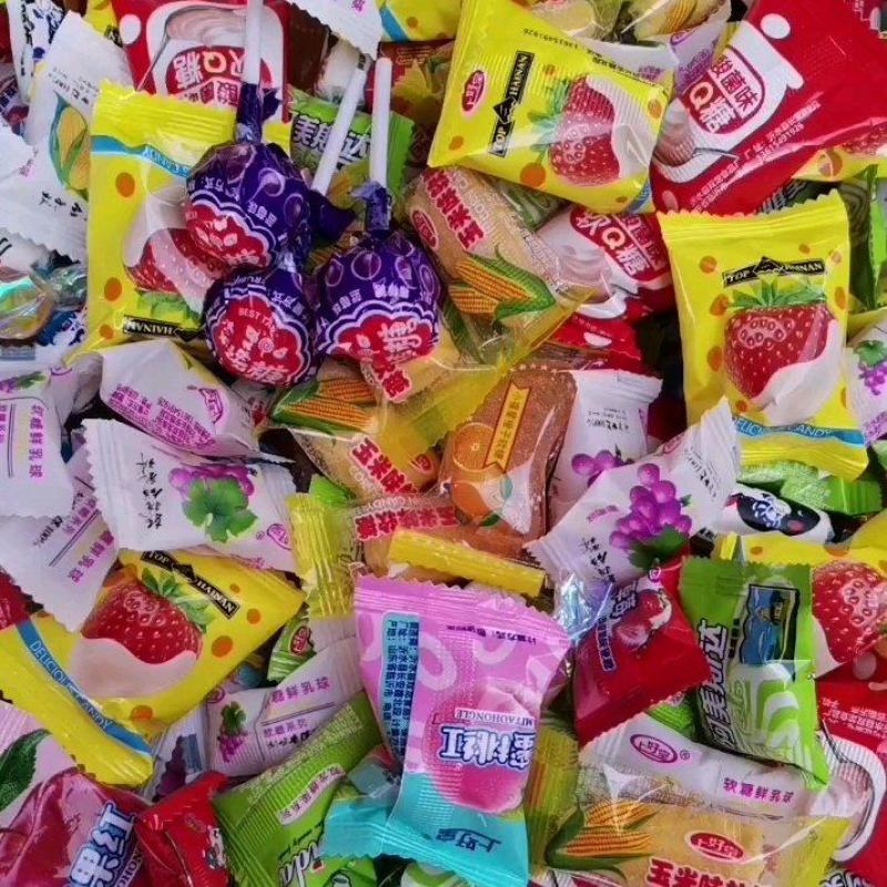 【优质】厂家批发精品散装称斤糖果年货糖果水果糖喜糖巧克力