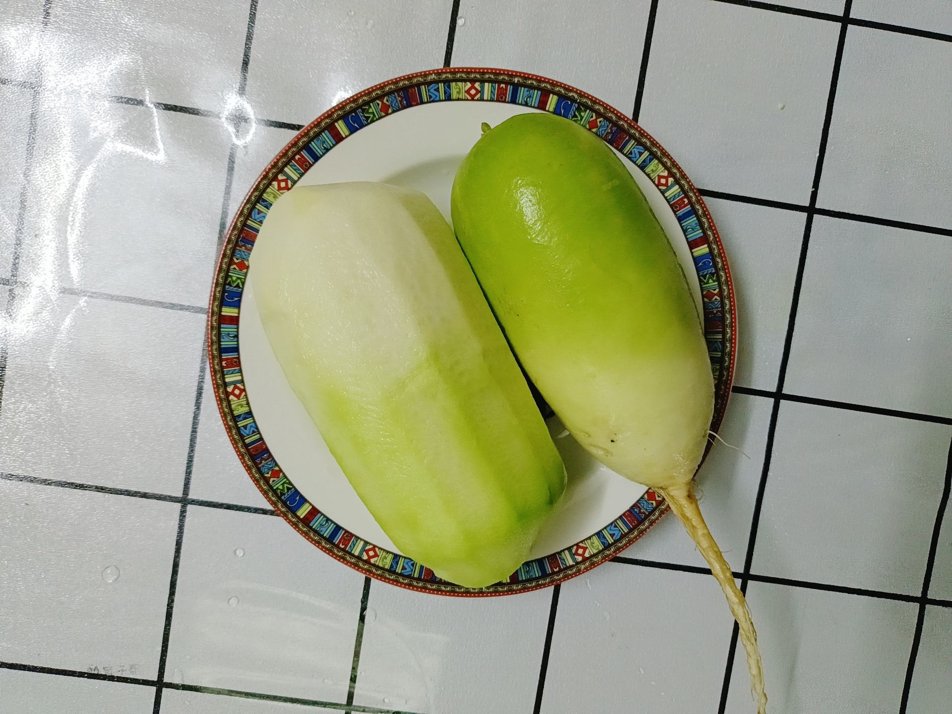 青萝卜与相克食材对比图