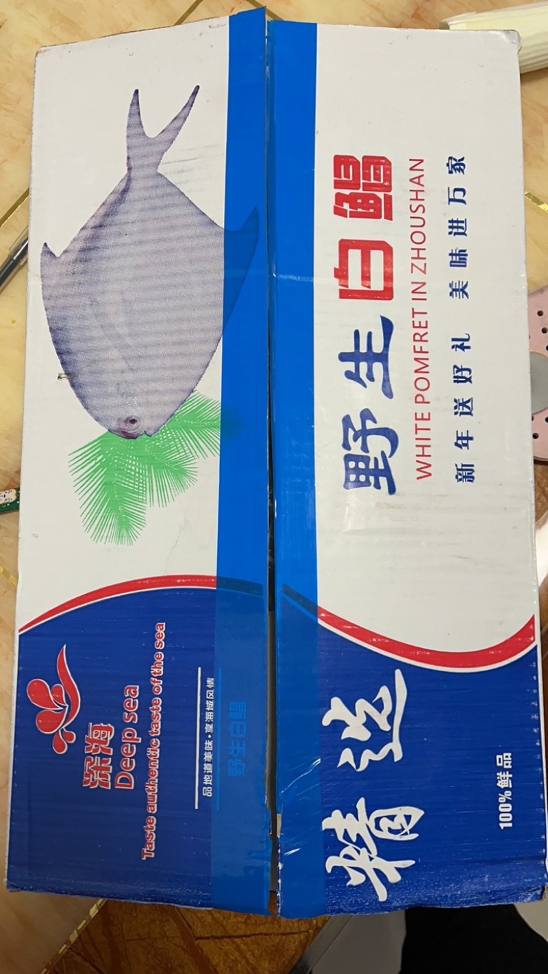 鲳鱼鲜度很好规格齐全有量有价产地直发