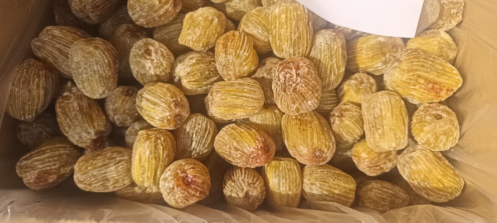 精美包装的密枣礼盒展示