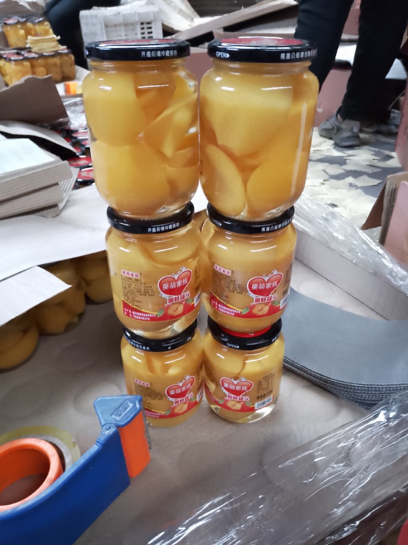 ！！！！！！！！！山东水果罐头厂家生产510克黄桃罐头