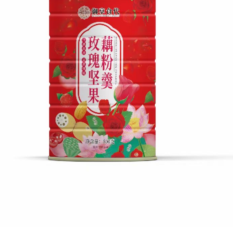 玫瑰坚果藕粉