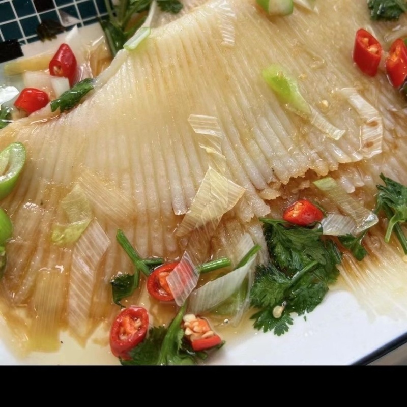 新鲜鳐鱼翅单冻酒店食材