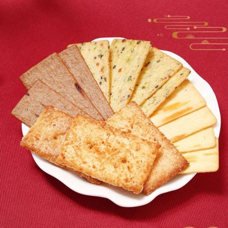 饼干礼盒7种饼干独立包装送礼佳品380克