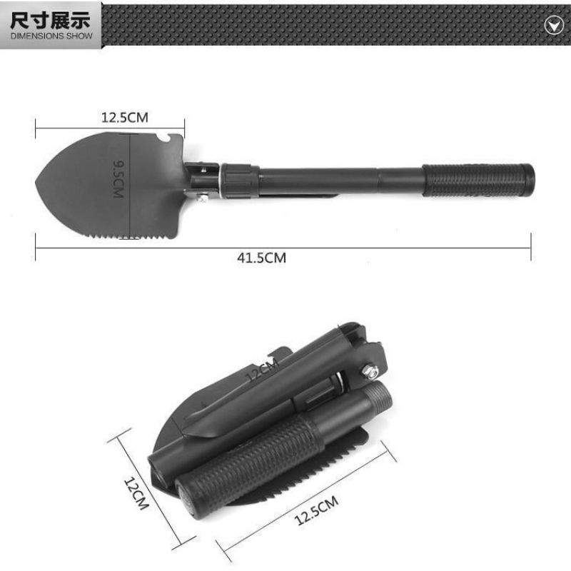 铲子多功能铁锹户外锹铲折叠钓鱼铲铁钬锨