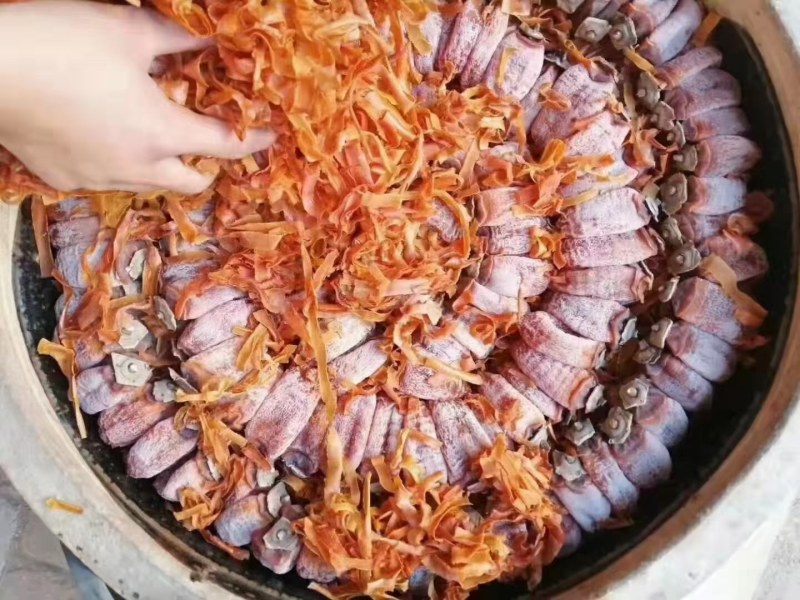 陕西富平庄里正宗柿饼