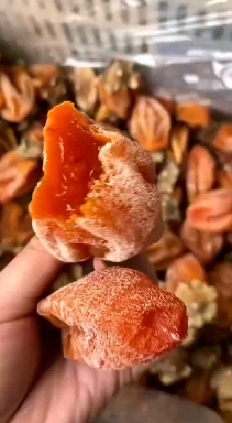 陕西富平柿饼流心独立小包装糖心霜吊柿饼，一件也是批发价