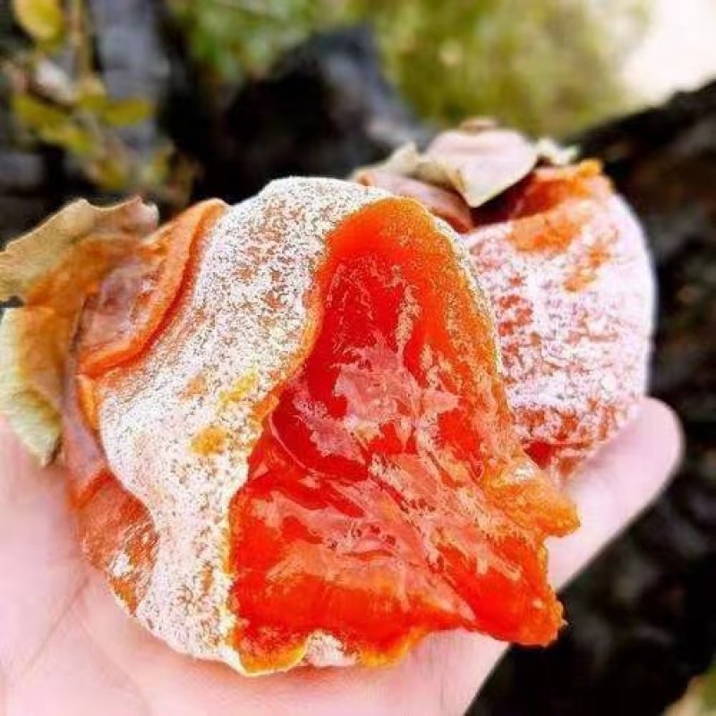 陕西富平柿饼流心独立小包装糖心霜吊柿饼，一件也是批发价