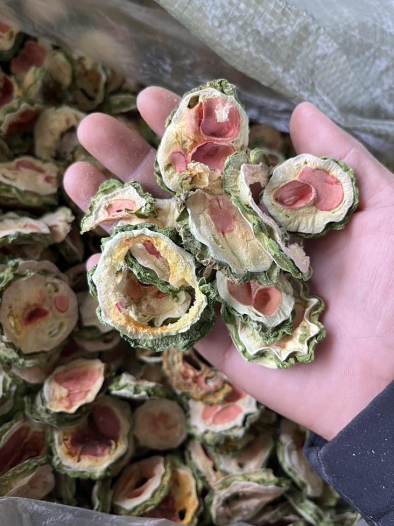 烤干红心苦瓜一手货源工厂直发
