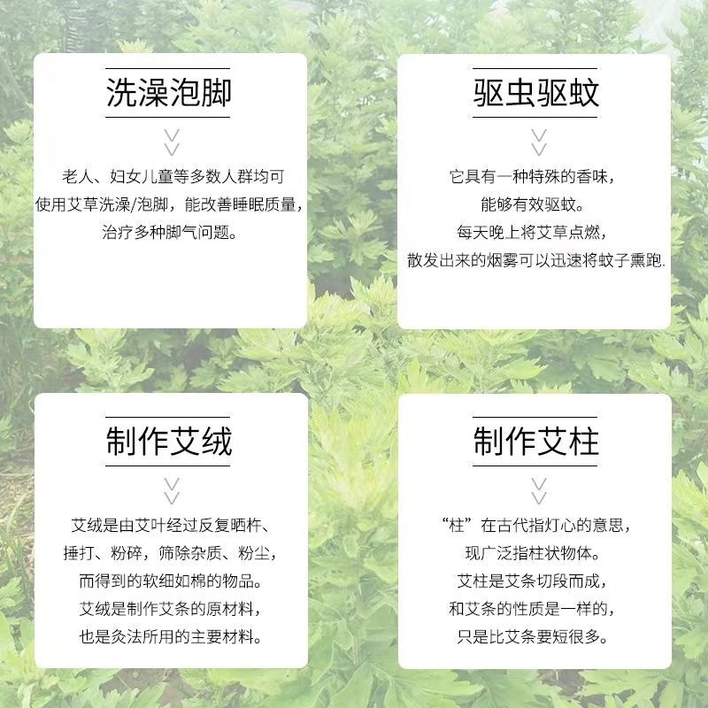 大别山宛艾整颗艾全叶艾自产自销量大从优