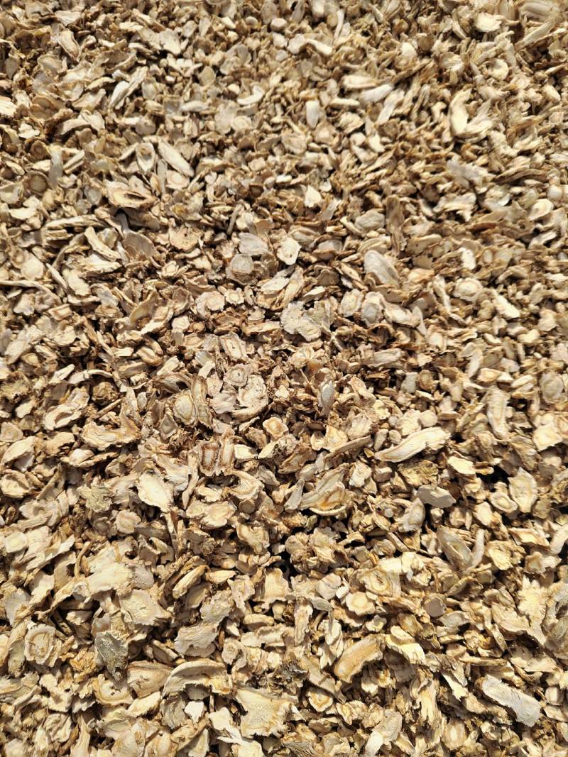 商洛地产高含量桔梗片，去皮桔梗片过4号筛
