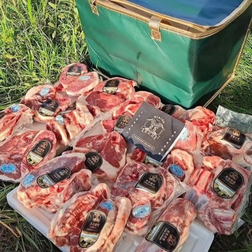 羊肉,新疆巴音布鲁克黑头羊,人工放养自然生长