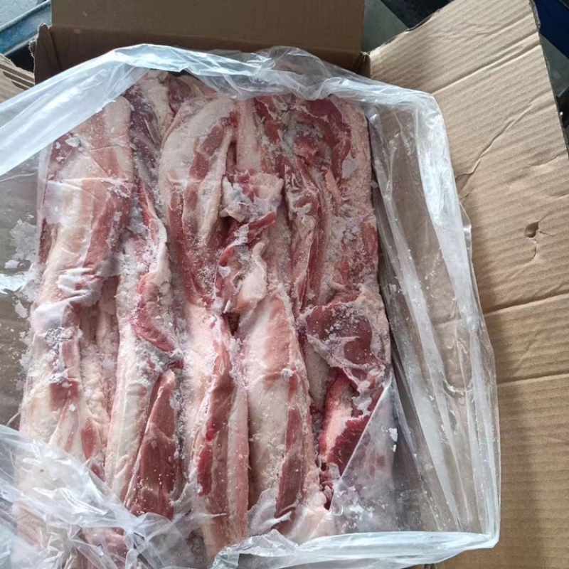 带皮五花肉条饭店快餐店酒店食材批发零售一手货源