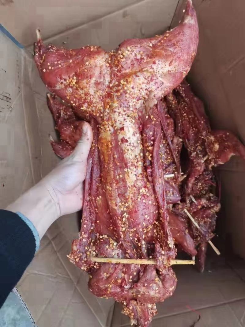 风干麻辣兔味道巴适干度好一手货源价格美丽库房现货