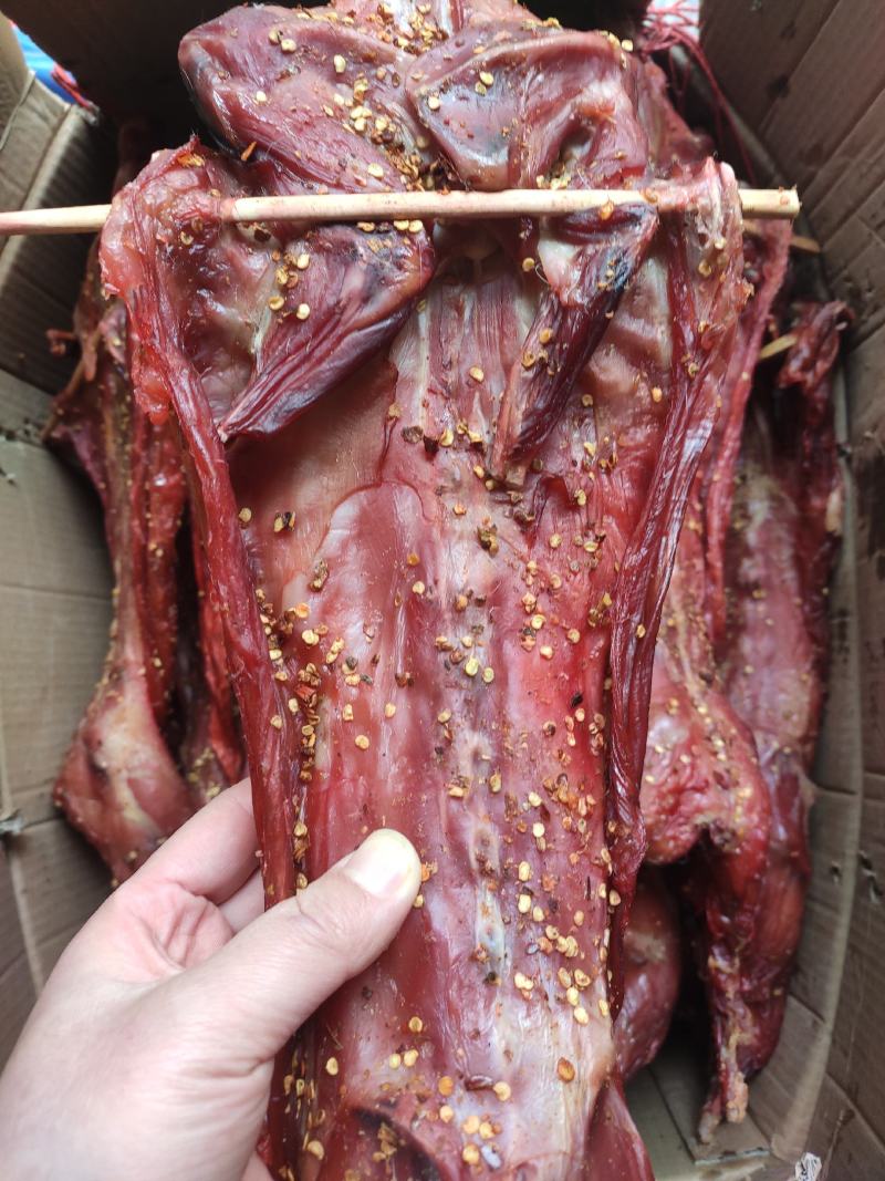 风干麻辣兔味道巴适干度好一手货源价格美丽库房现货