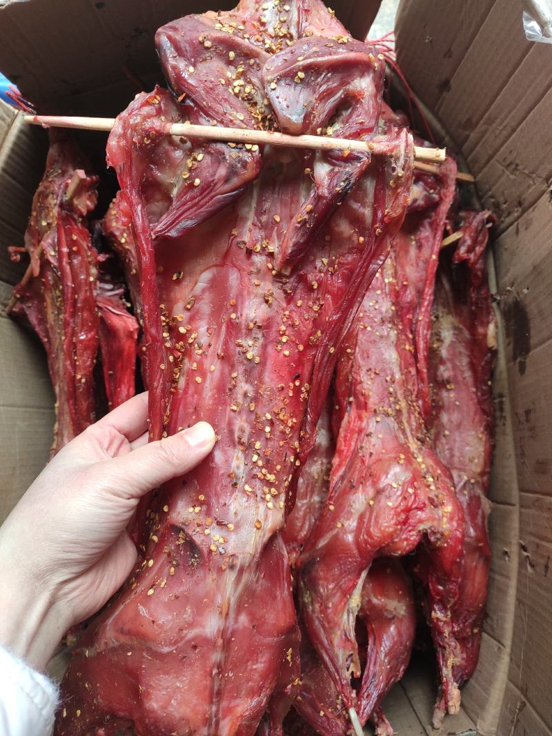 风干麻辣兔味道巴适干度好一手货源价格美丽库房现货