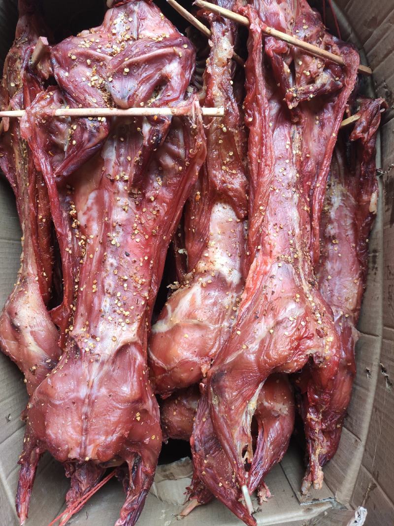 风干麻辣兔味道巴适干度好一手货源价格美丽库房现货
