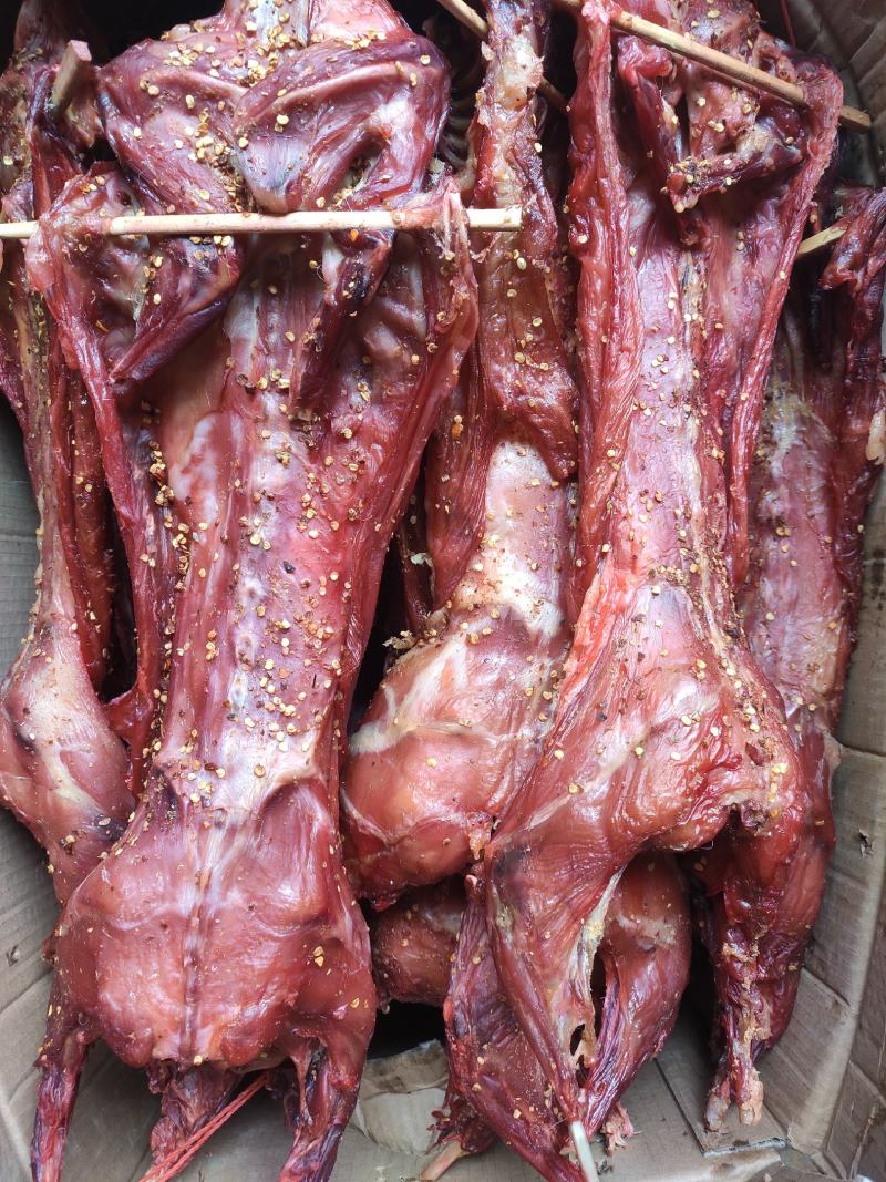 风干麻辣兔味道巴适干度好一手货源价格美丽库房现货