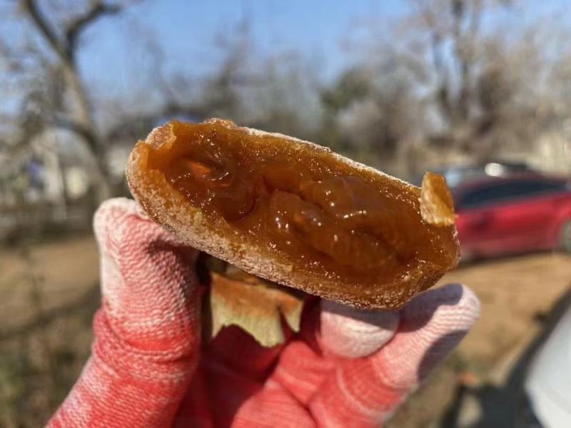 特级流心吊柿饼独立包装2022新富平霜降柿子饼整箱