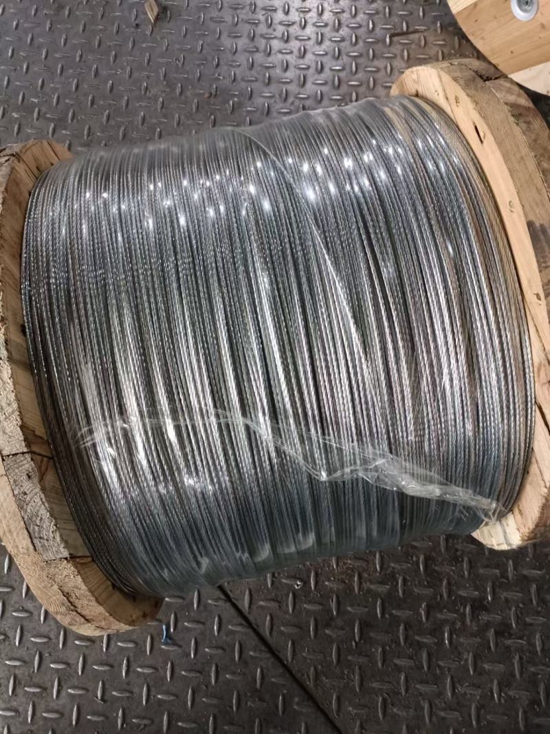 【钢丝绳】1*7多股钢绞线大棚架线鱼塘虾塘冬棚养殖拉线