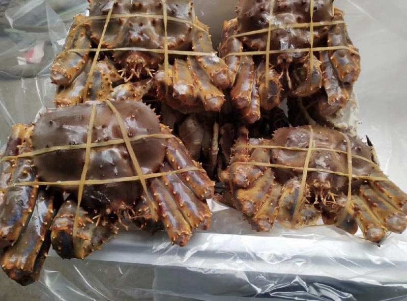 生冻帝王蟹，石蟹，岩蟹整只批发