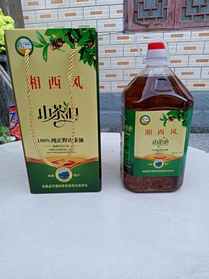 大山里的野生山茶油