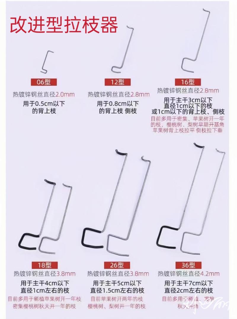 河北永德助果树拉枝器样品试用体验装改进型主干型S型M型