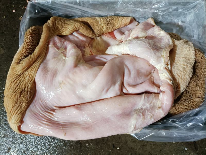 内蒙古锡林郭勒草地牛毛肚，水洗毛肚。去油干净。独立包装