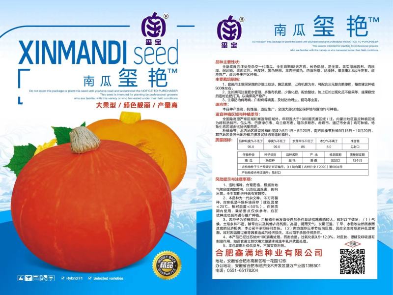 桔瓜贝贝南瓜种子太阳瓜贝贝南瓜种子包回收