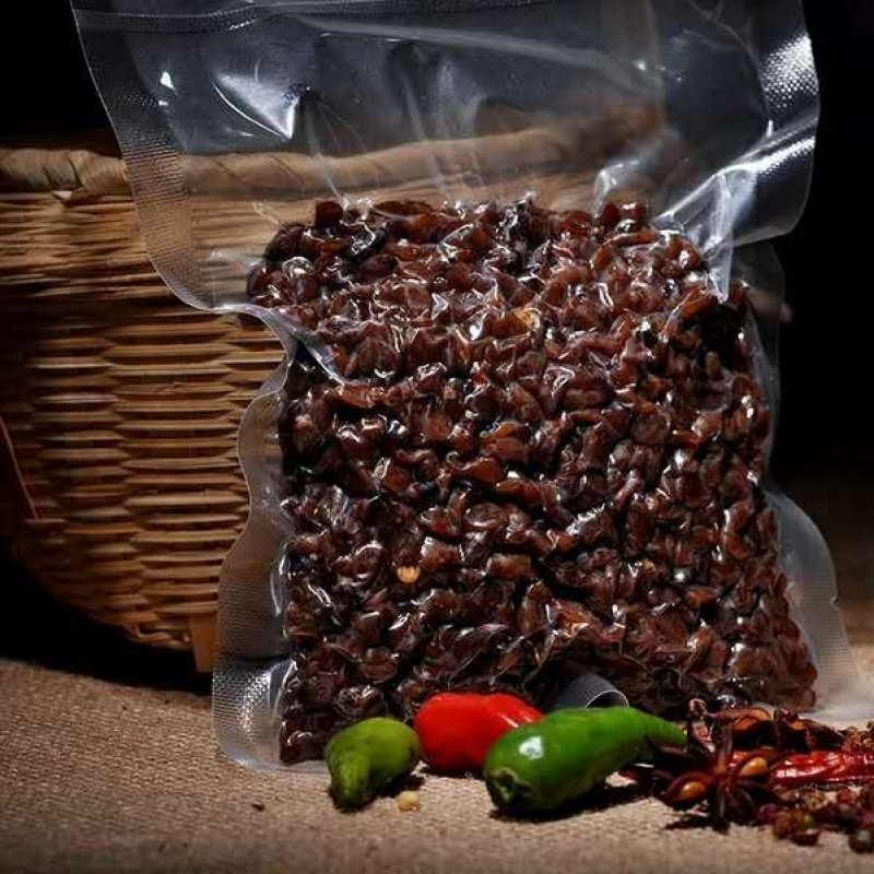 陕南特产豆酱镇安干豆豉酱豆子500g