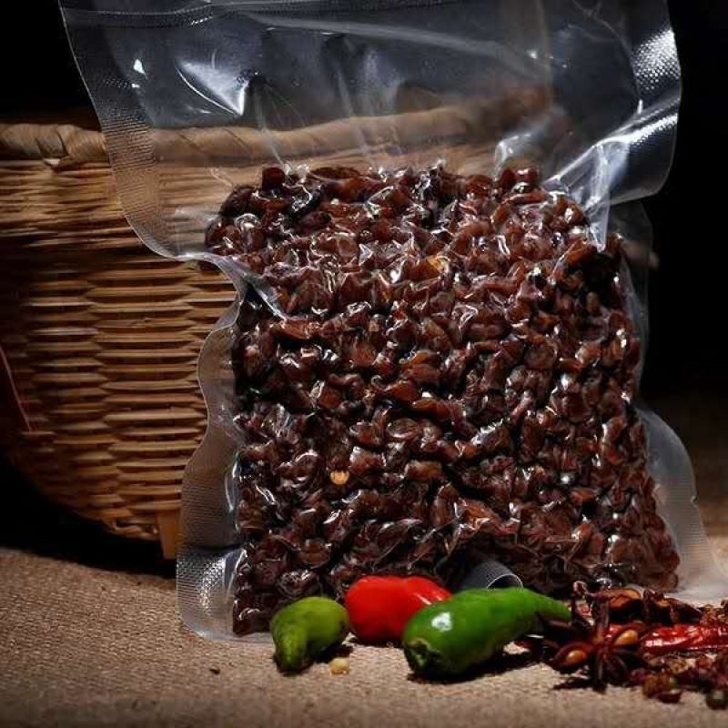 陕南特产豆酱镇安干豆豉酱豆子500g