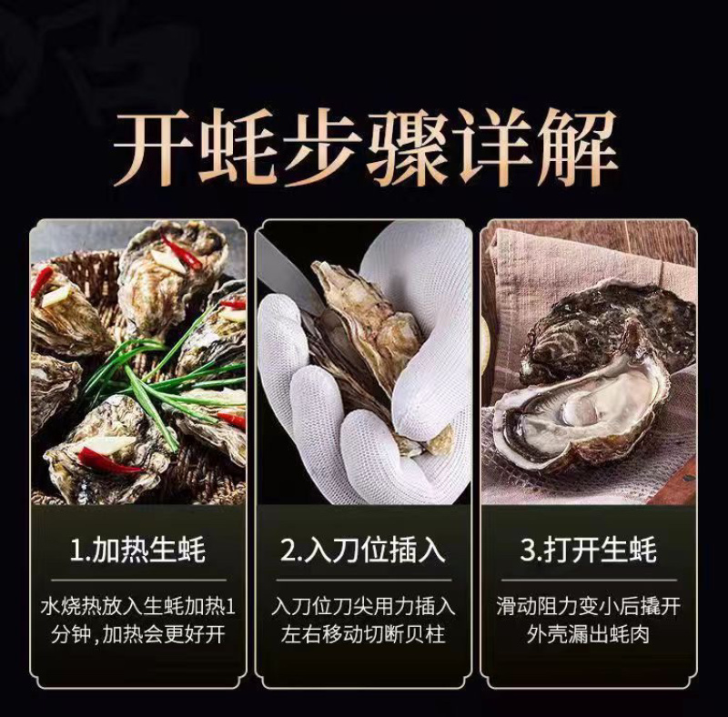 乳山生蚝海鲜生蚝大牡蛎新鲜带壳海蛎子鲜活大生蚝烧烤生蚝