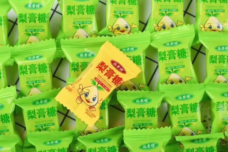 梨膏糖地摊展会货源批发散装手工梨膏糖