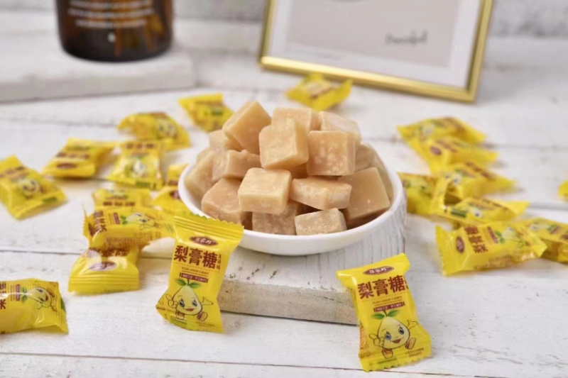 梨膏糖地摊展会货源批发散装手工梨膏糖