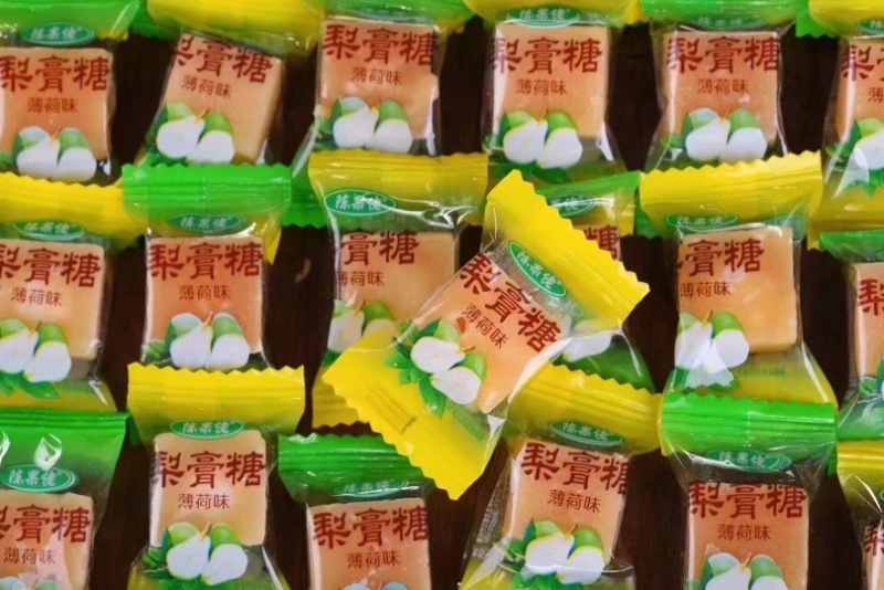 梨膏糖地摊展会货源批发散装手工梨膏糖