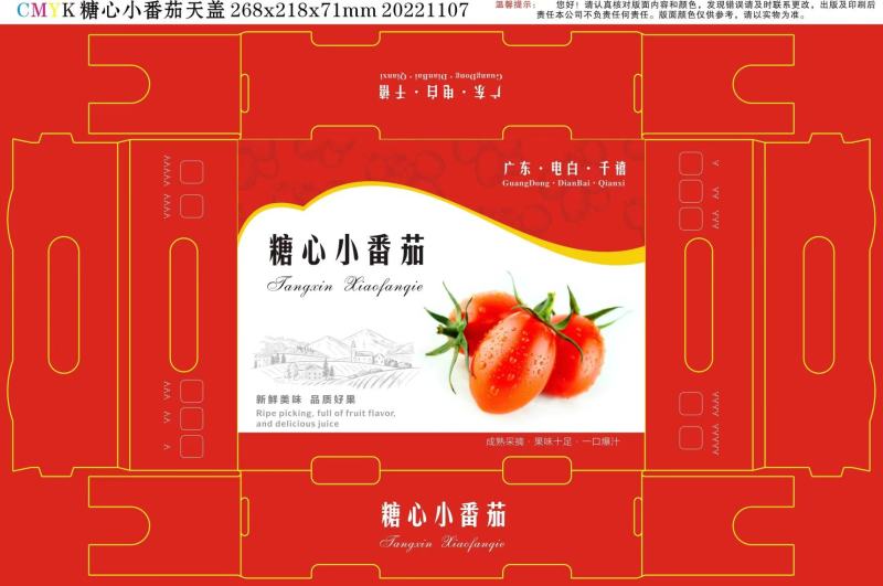 广东电白千禧圣女果原产地代发超市社区市场一条龙服务